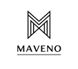Maveno logo on a transparent background