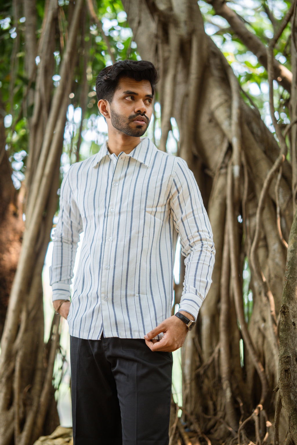 The Azure Pinstripe